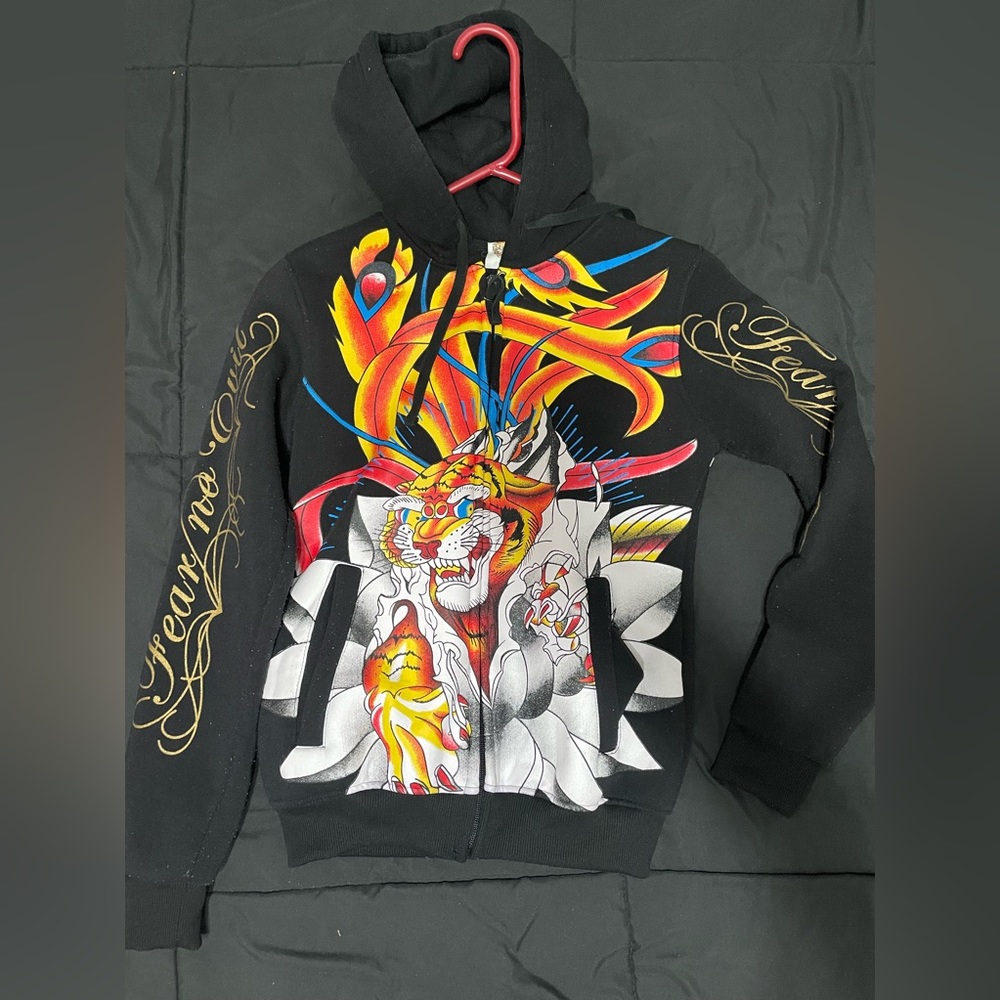 LAST DAY ✔️ED HARDY JACKET ✔️ CYBER MONDAY DEAL ! GET BEFORE GONE ! - Picture 1 of 3
